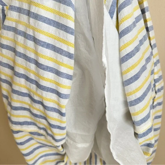 Vince Camuto Sleeveless Stripe Midi Dress Size 14 - Picture 4 of 11